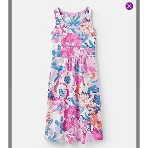 Cream & Pink Floral Gabriella Dress